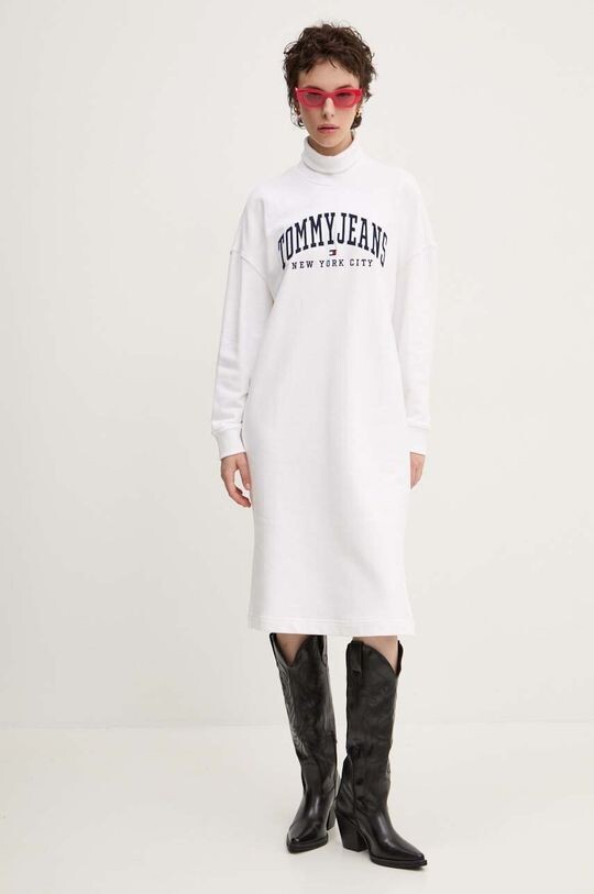 Хлопковое платье Tommy Jeans, белый
Хлопковое платье Tommy Jeans, белый