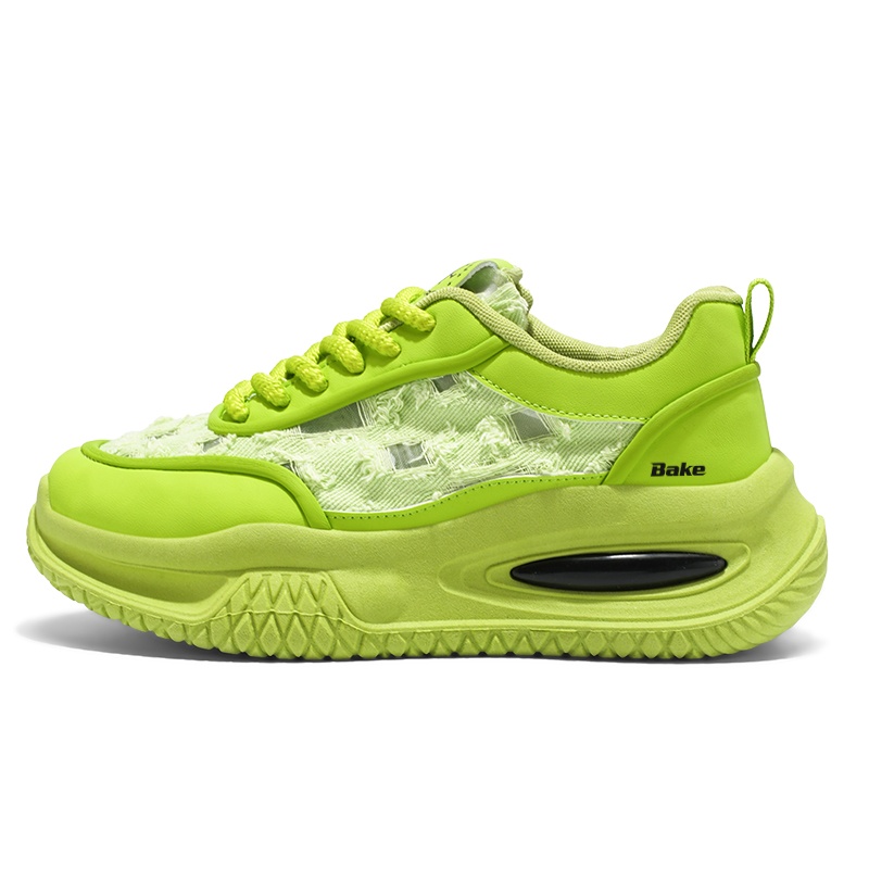 Амортизирующие противоскользящие дышащие низкие повседневные туфли для мужчин BAKE, Green
Амортизирующие противоскользящие дышащие низкие повседневные туфли для мужчин BAKE, Green
