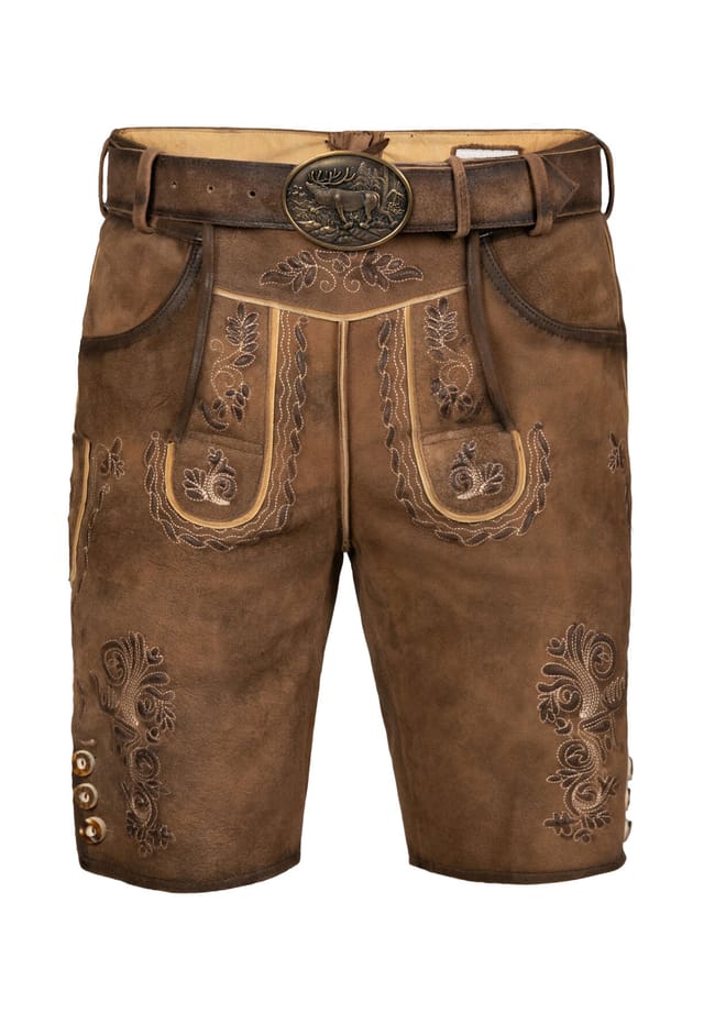 Короткие брюки из дикой кожи Маркус Edelnice, коричневый
Короткие брюки из дикой кожи Маркус Edelnice, коричневый