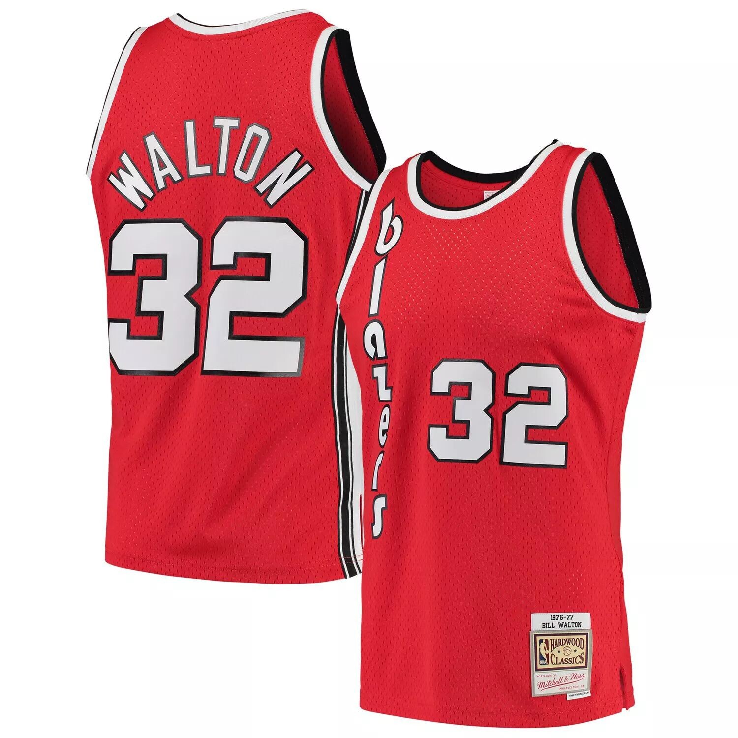 Мужская майка Mitchell & Ness Bill Walton Red Portland Trail Blazers 1976-77 Hardwood Classics Swingman Player
Мужская майка Mitchell & Ness Bill Walton Red Portland Trail Blazers 1976-77 Hardwood Classics Swingman Player