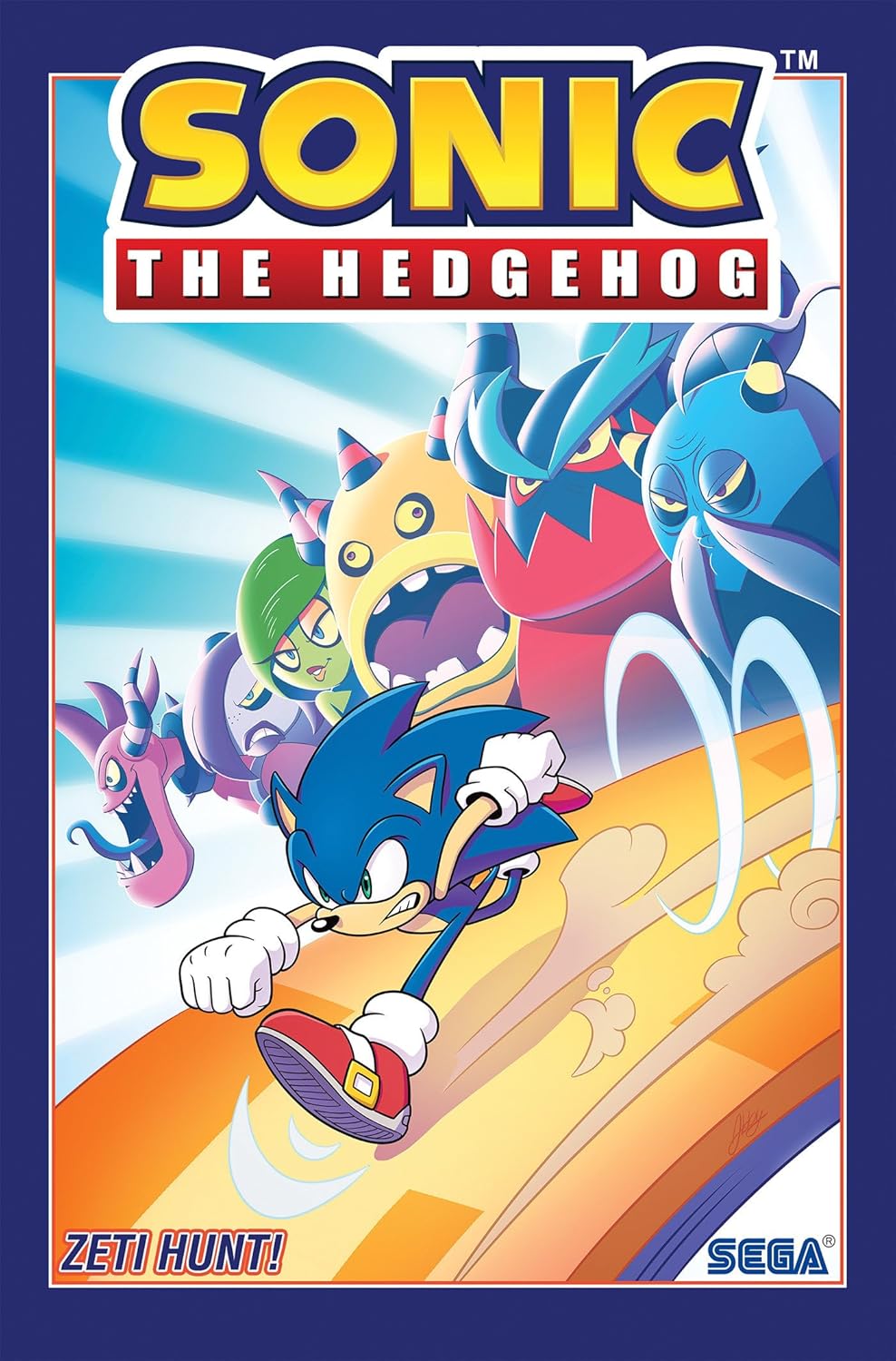 Sonic the Hedgehog, Vol. 11: Zeti Hunt! (IDW Publishing)
Sonic the Hedgehog, Vol. 11: Zeti Hunt! (IDW Publishing)