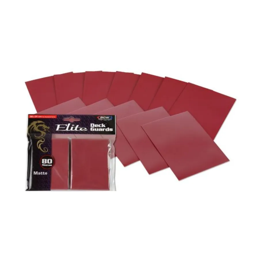 Элитные матовые конверты для карточек — красный (80), Card Sleeves (BCW Supplies)
Элитные матовые конверты для карточек — красный (80), Card Sleeves (BCW Supplies)