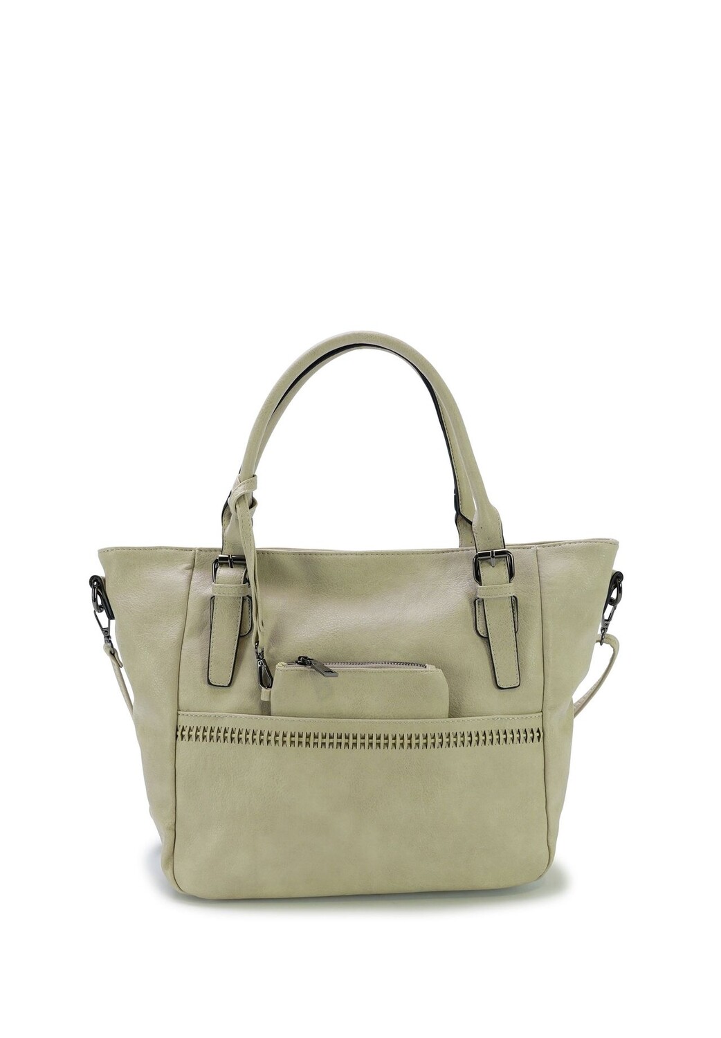 Современная сумочка со съемной косметичкой HARPA, бежевый
Современная сумочка со съемной косметичкой HARPA, бежевый