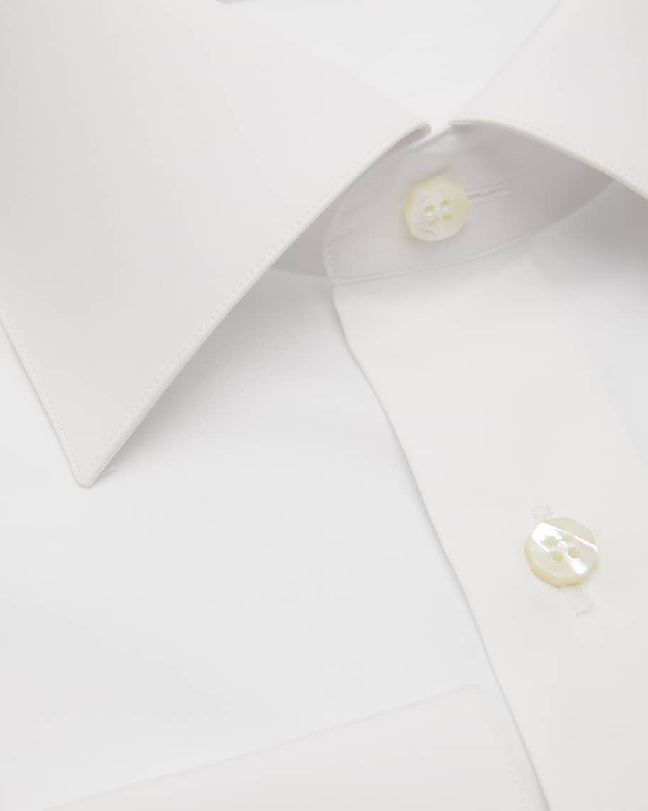 Мужская однотонная классическая рубашка с бочкообразными манжетами Stefano Ricci
Мужская однотонная классическая рубашка с бочкообразными манжетами Stefano Ricci