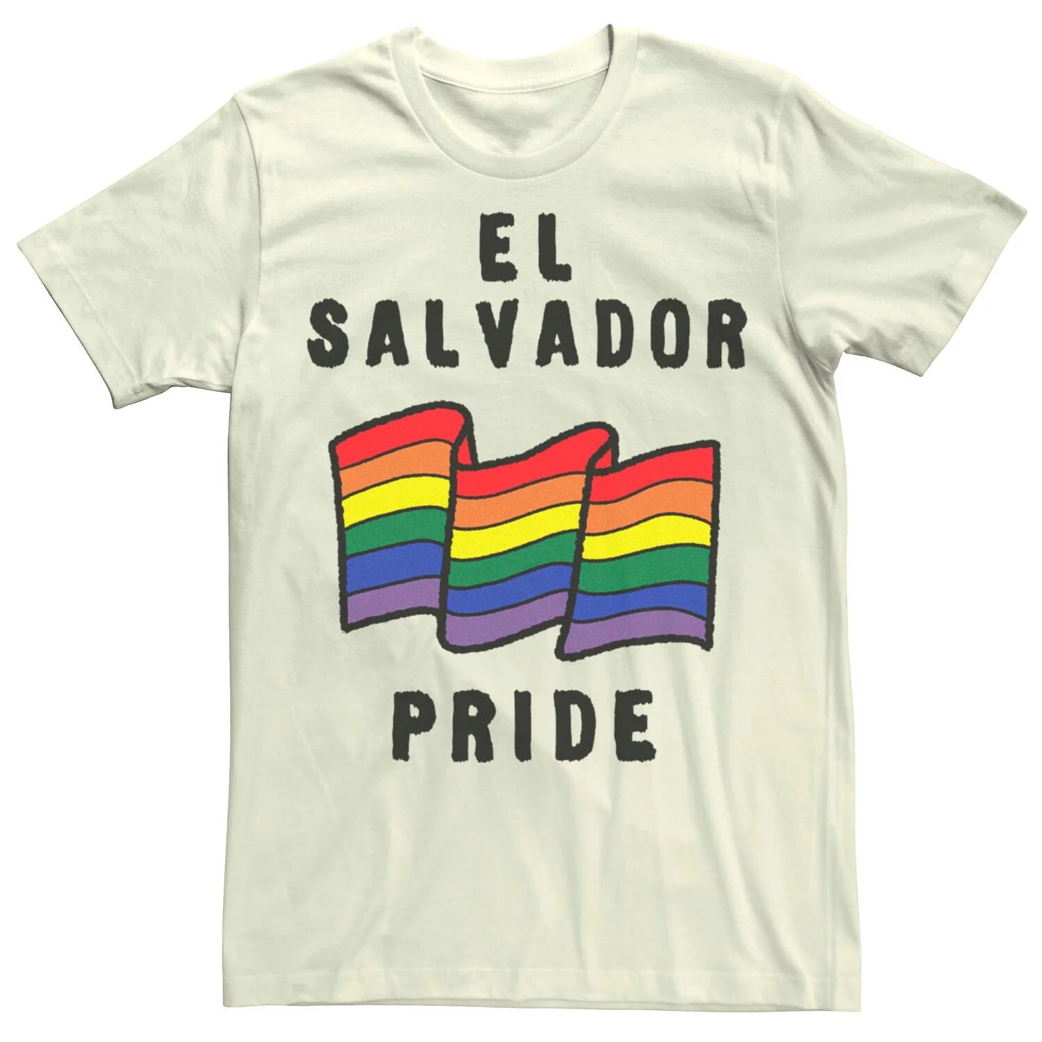 Мужская футболка с рисунком флага Gonzales El Славадор Pride Licensed Character
Мужская футболка с рисунком флага Gonzales El Славадор Pride Licensed Character