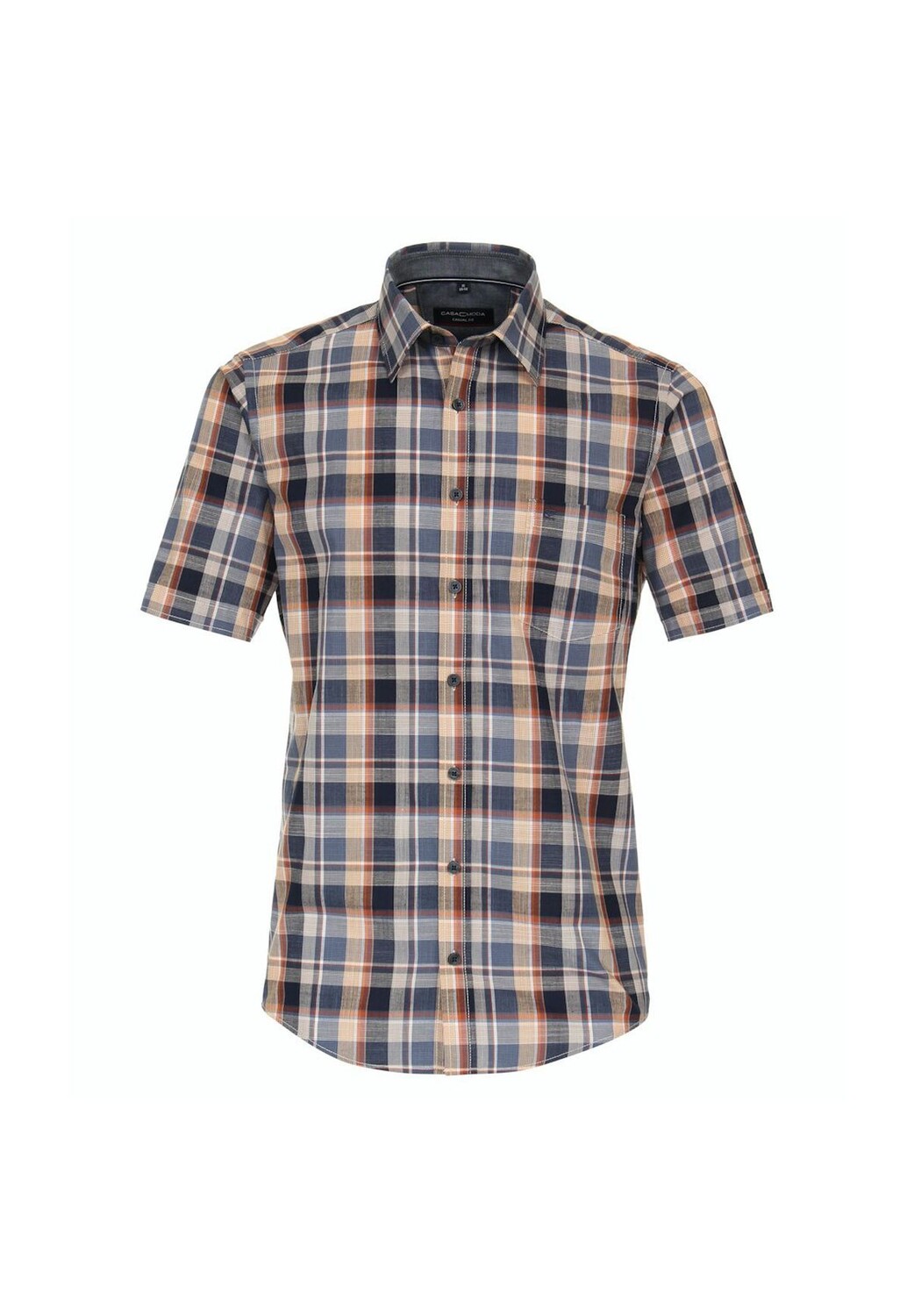 Рубашка с коротким рукавом CASAMODA, синий
Рубашка с коротким рукавом CASAMODA, синий