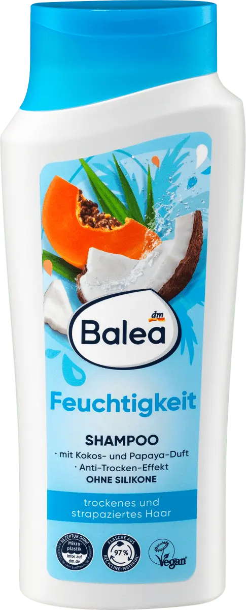 Шампунь влажный 300мл Balea
Шампунь влажный 300мл Balea