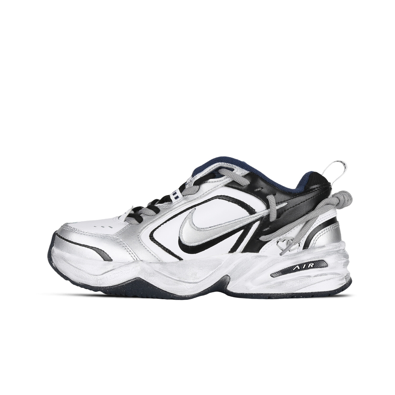Кроссовки Nike Air Monarch 4 Chunky Sneakers Unisex Low-top Black/White/Blue/Silver, черный
Кроссовки Nike Air Monarch 4 Chunky Sneakers Unisex Low-top Black/White/Blue/Silver, черный