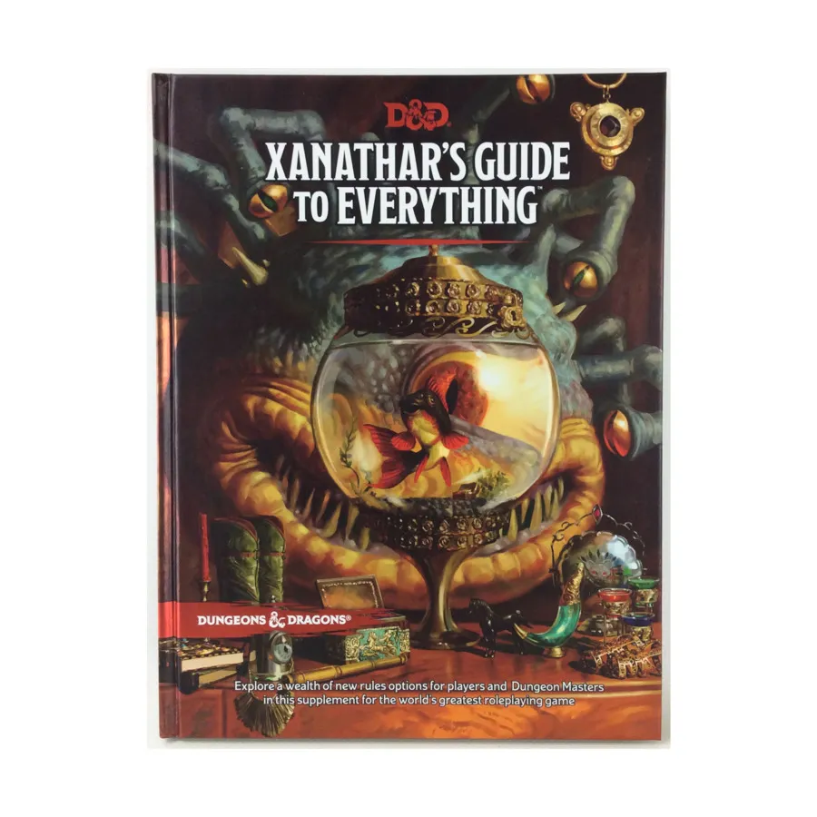 Rules Expansion Gift Set - Xanathar's Guide to Everthing Only!, Dungeons & Dragons (5th Edition, 2014 Edition) - Core & Assorted, твердый переплет
Rules Expansion Gift Set - Xanathar's Guide to Everthing Only!, Dungeons & Dragons (5th Edition, 2014 Edition) - Core & Assorted, твердый переплет
