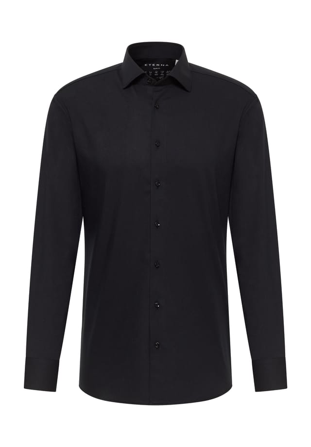Спортивная рубашка облегающего кроя Eterna, черный
Спортивная рубашка облегающего кроя Eterna, черный