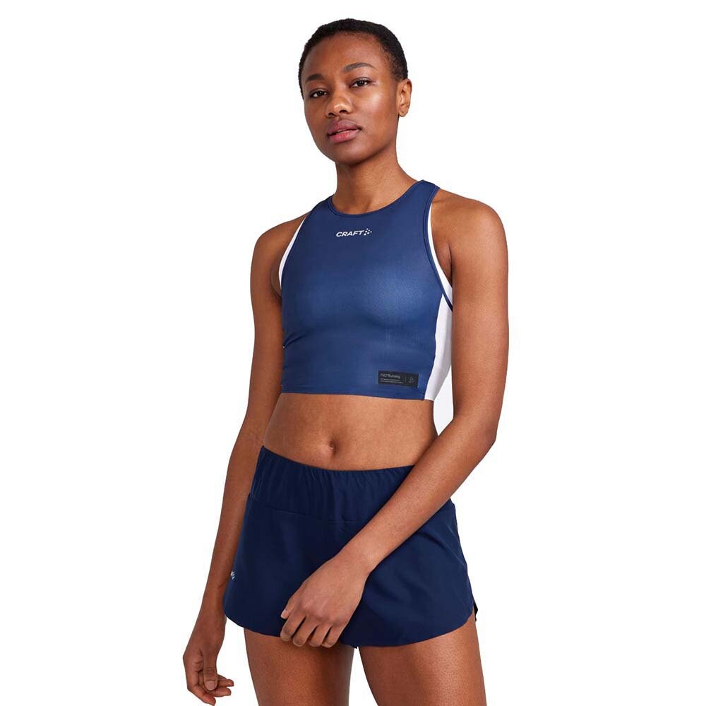 Спортивный топ Craft Pro Hypervent Cropped, синий
Спортивный топ Craft Pro Hypervent Cropped, синий