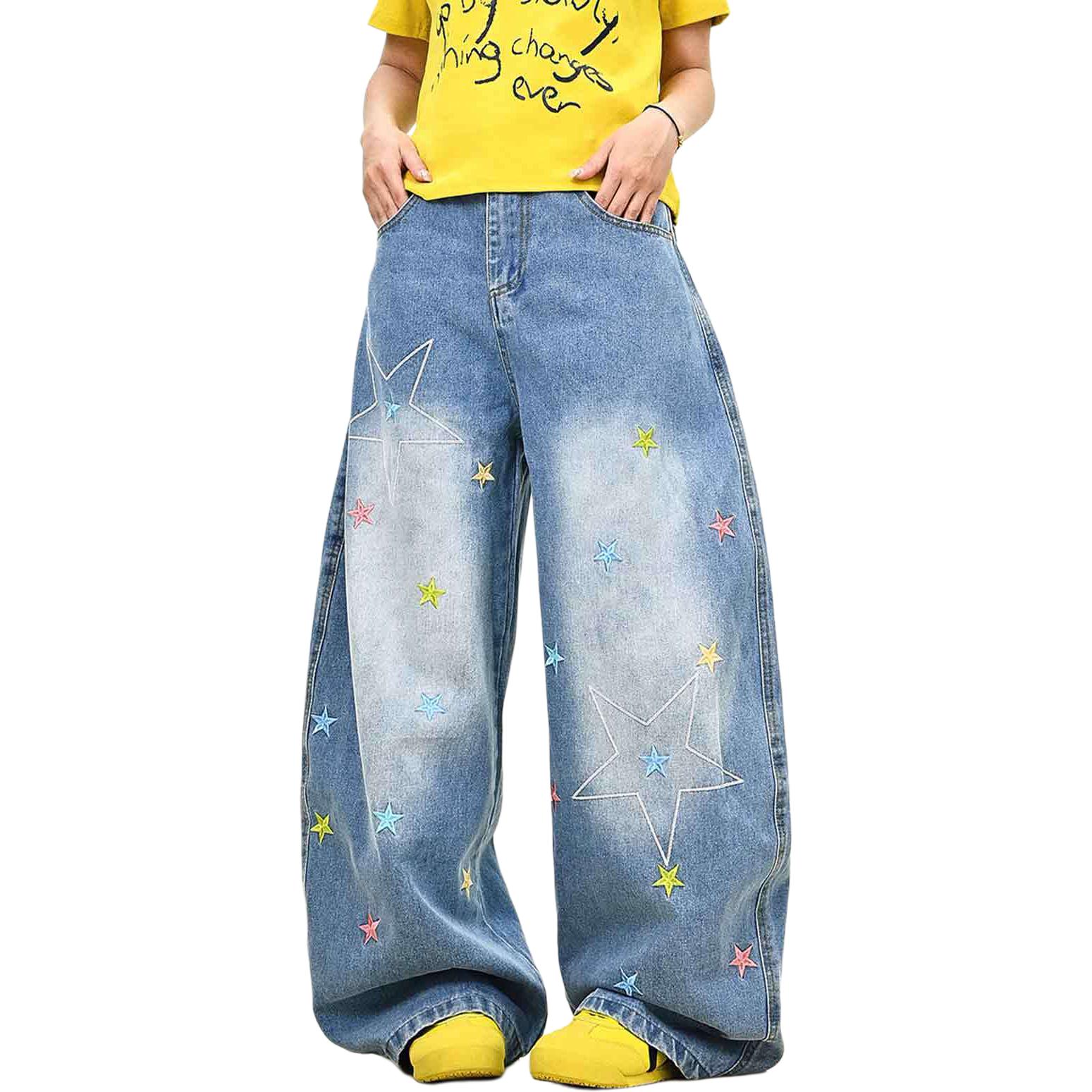 NEVER RULE Джинсы Unisex Blue Moderate Wide Leg
NEVER RULE Джинсы Unisex Blue Moderate Wide Leg