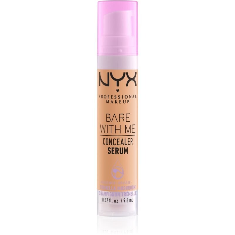 NYX Professional Makeup Bare With Me Concealer Serum увлажняющий консилер 2 в 1 оттенок 5.5 Medium Golden 9,6 мл
NYX Professional Makeup Bare With Me Concealer Serum увлажняющий консилер 2 в 1 оттенок 5.5 Medium Golden 9,6 мл