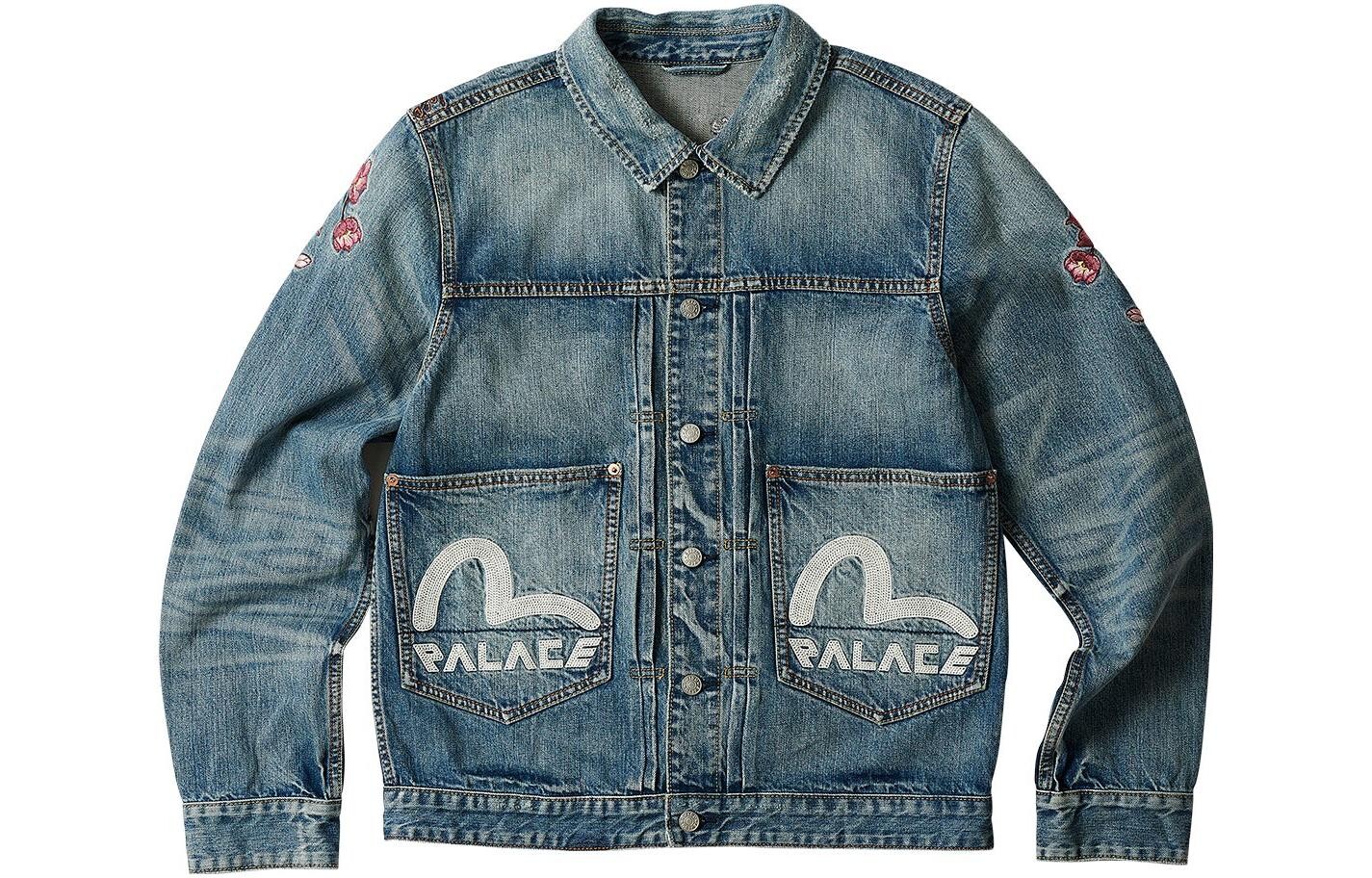 Куртка унисекс Palace x Evisu Type One джинсовая, синий
Куртка унисекс Palace x Evisu Type One джинсовая, синий