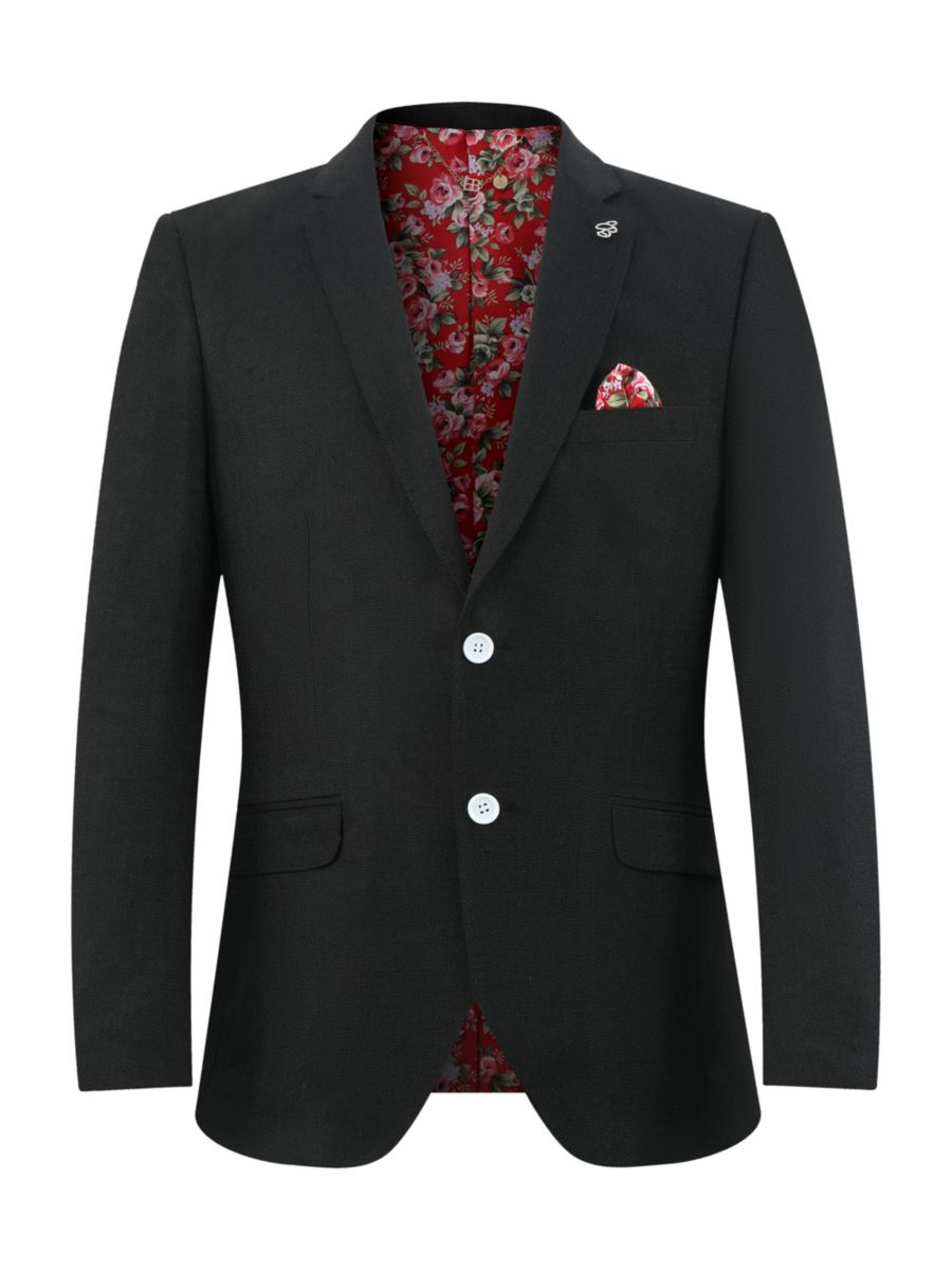 Спортивное пальто Slim Fit Crosshatch Elie Balleh, черный
Спортивное пальто Slim Fit Crosshatch Elie Balleh, черный