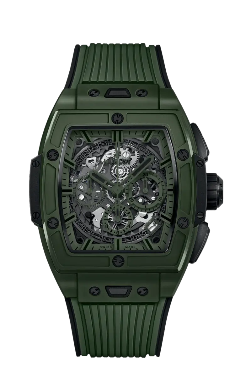 Spirit of big bang темно-зеленая керамика 42 мм - лимитированная серия - 642.gx.5210.rx HUBLOT
Spirit of big bang темно-зеленая керамика 42 мм - лимитированная серия - 642.gx.5210.rx HUBLOT