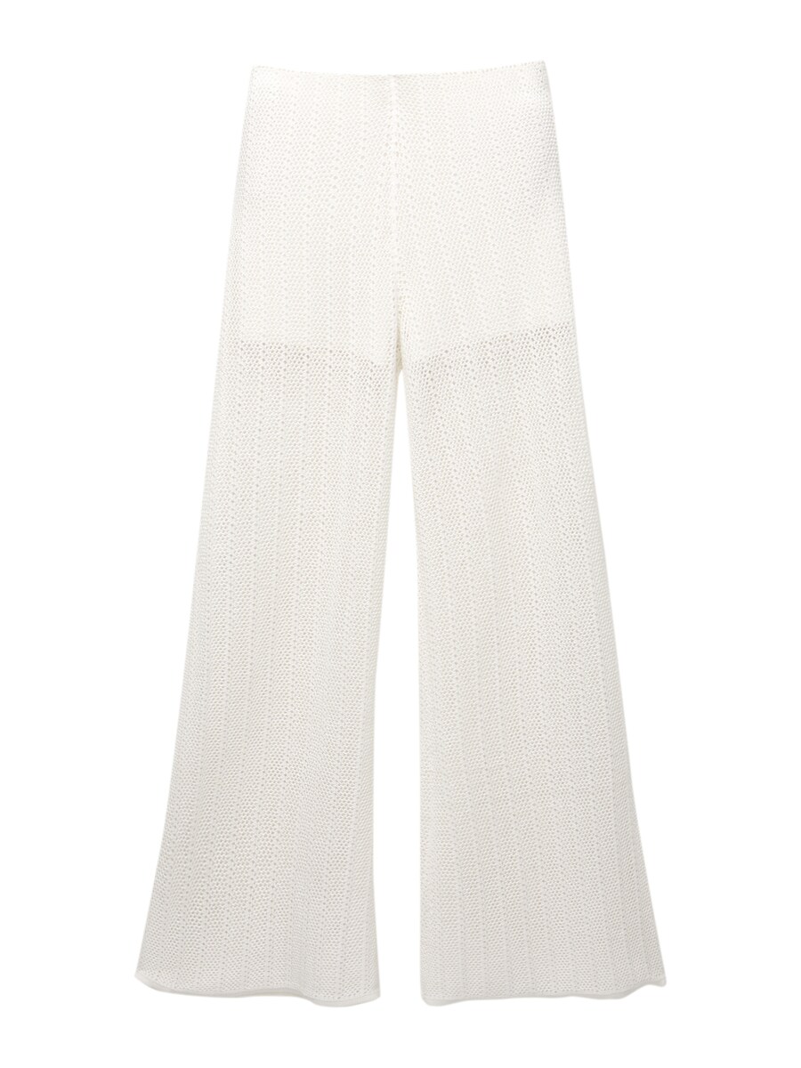 Широкие брюки Pull&Bear, экрю
Широкие брюки Pull&Bear, экрю