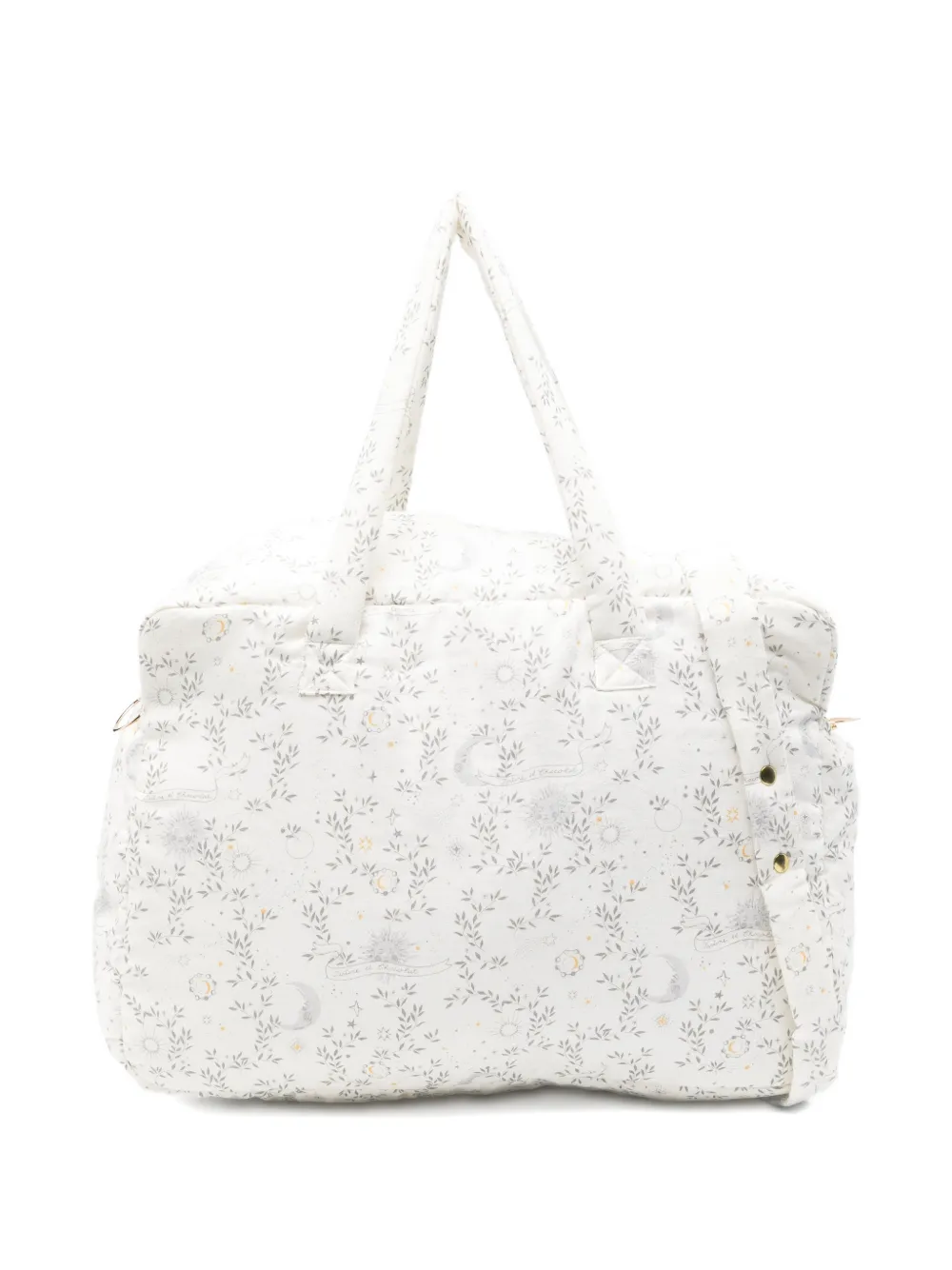 Сумка для мамы с ручками и цветочными деталями Tartine Et Chocolat, белый
Сумка для мамы с ручками и цветочными деталями Tartine Et Chocolat, белый
