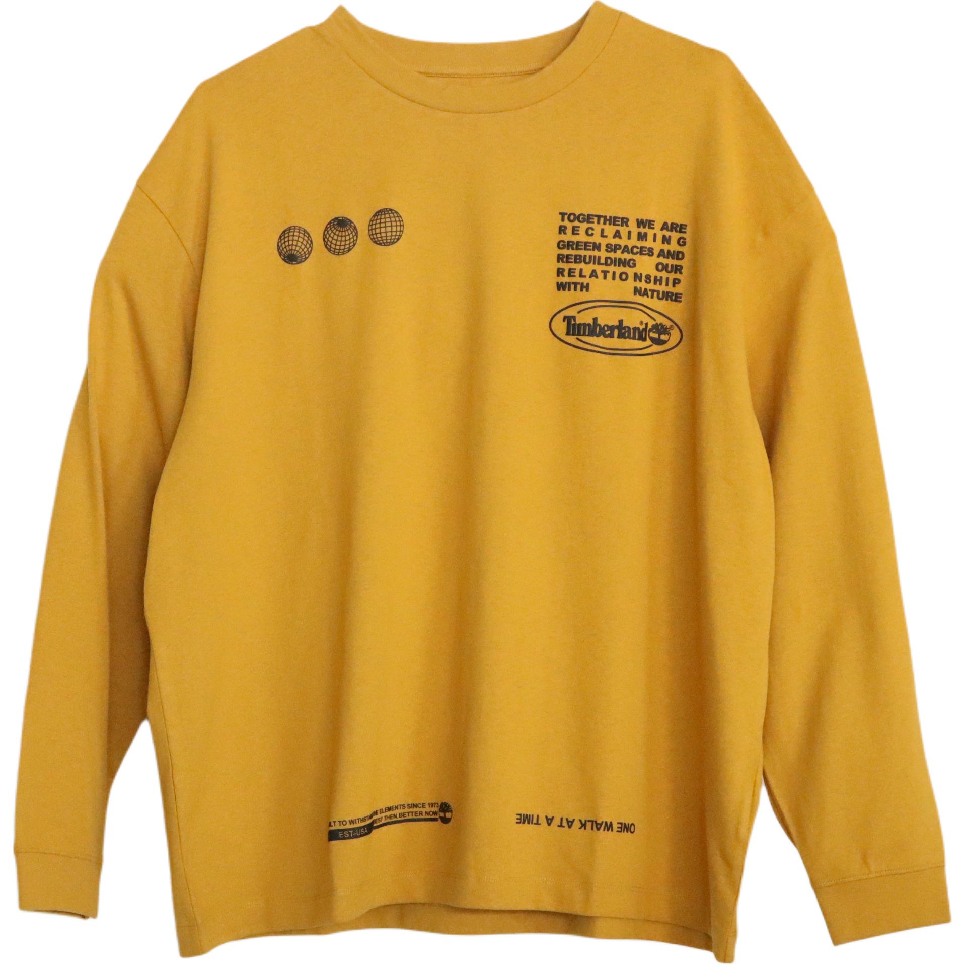 Футболка унисекс желтая Timberland
Футболка унисекс желтая Timberland