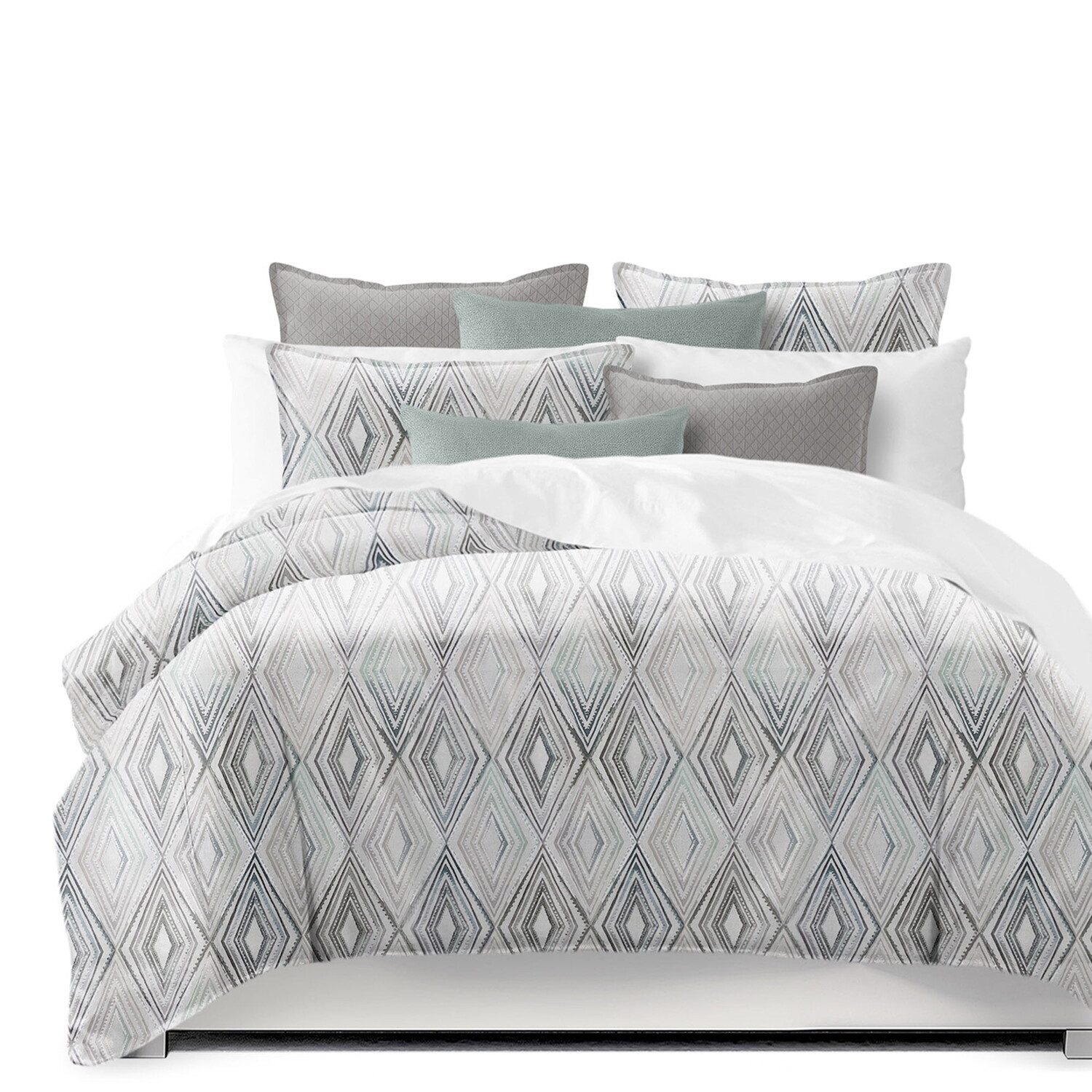 Комплект пододеяльников Sloane Seabreeze 6ix Tailors Fine Linens, белый / серый
Комплект пододеяльников Sloane Seabreeze 6ix Tailors Fine Linens, белый / серый