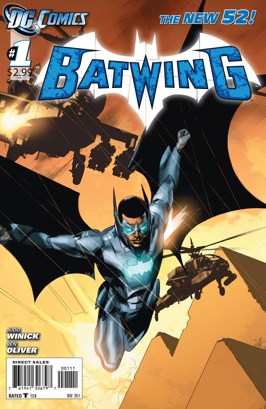 Batwing #1 "1st Print- Meet Batwing, the Batman of Africa" (DC COMICS)
Batwing #1 "1st Print- Meet Batwing, the Batman of Africa" (DC COMICS)