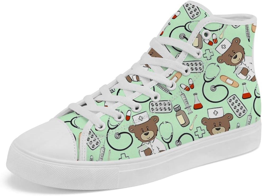 Кеды Chebing Bear высокие на шнуровке из холщовой ткани, повседневная обувь для мужчин и женщин, зеленый
Кеды Chebing Bear высокие на шнуровке из холщовой ткани, повседневная обувь для мужчин и женщин, зеленый