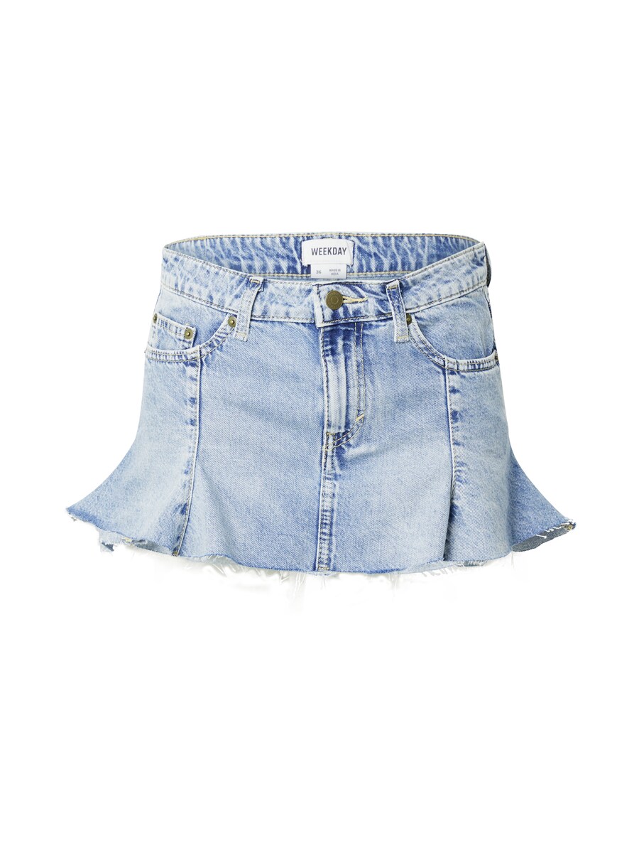 Юбка WEEKDAY Soho, синий деним
Юбка WEEKDAY Soho, синий деним