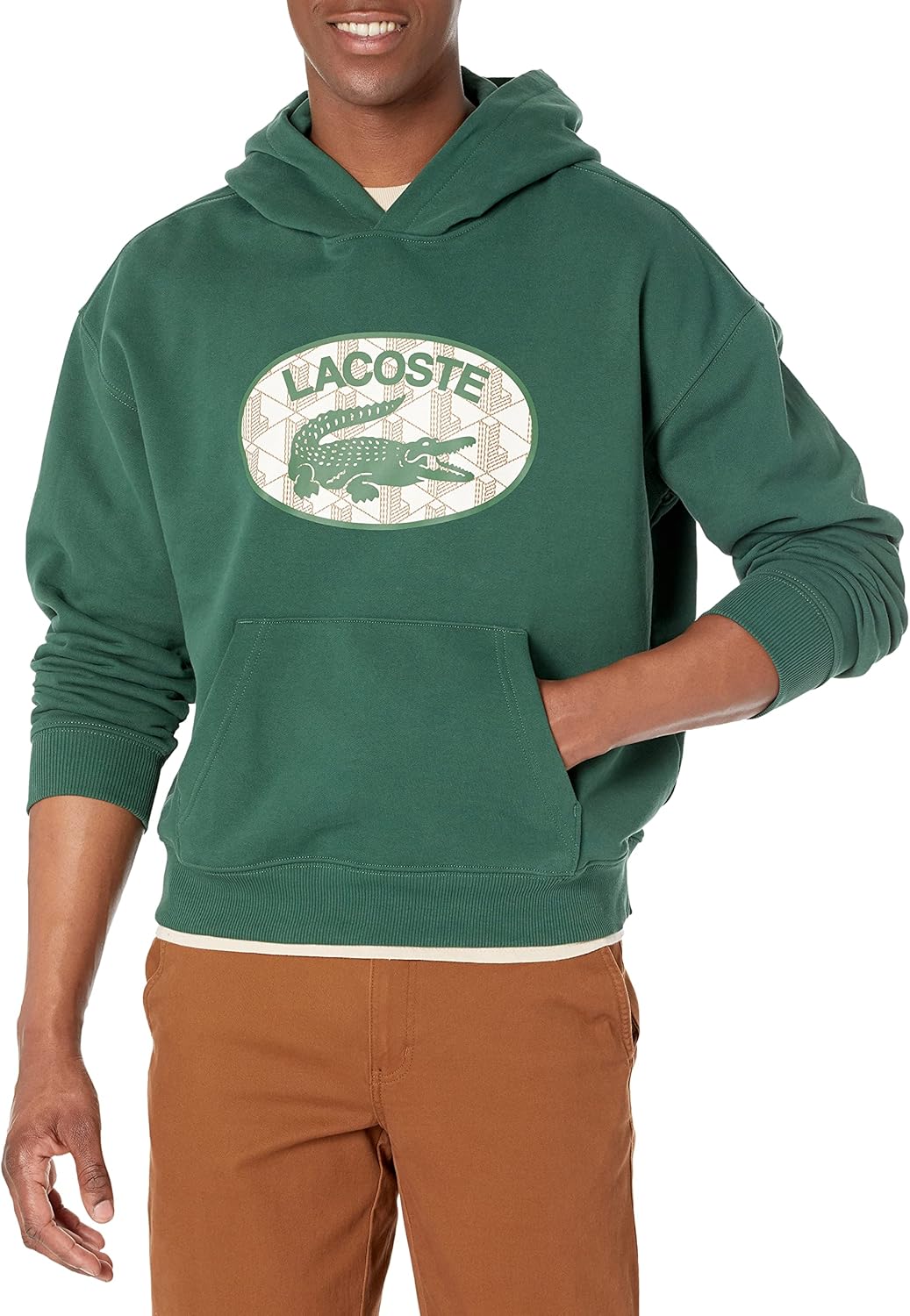Толстовка Lacoste mens Ls Graphic Monogram Print on Chest Pop Over, Vert
Толстовка Lacoste mens Ls Graphic Monogram Print on Chest Pop Over, Vert