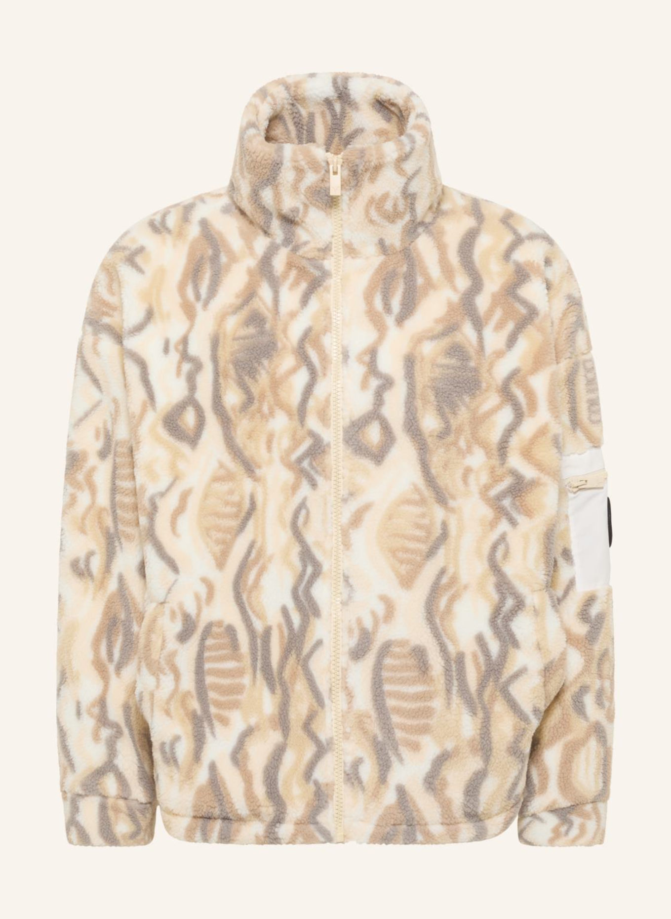 Унисекс плюшевая куртка оверсайз dispoto Carlo Colucci, бежевый
Унисекс плюшевая куртка оверсайз dispoto Carlo Colucci, бежевый