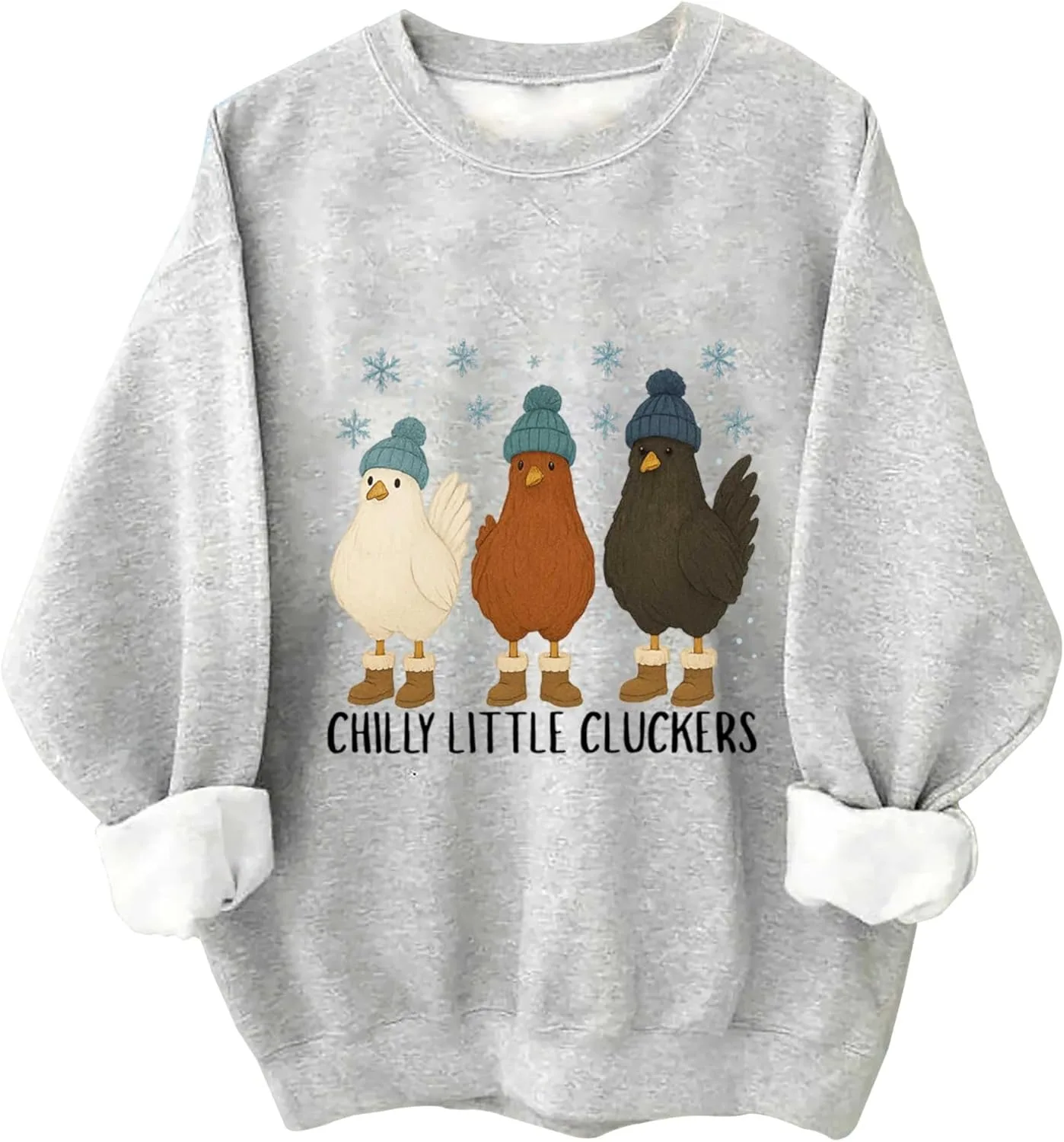 Свитшот Chilly Little Cluckers с длинным рукавом Kzggs
Свитшот Chilly Little Cluckers с длинным рукавом Kzggs