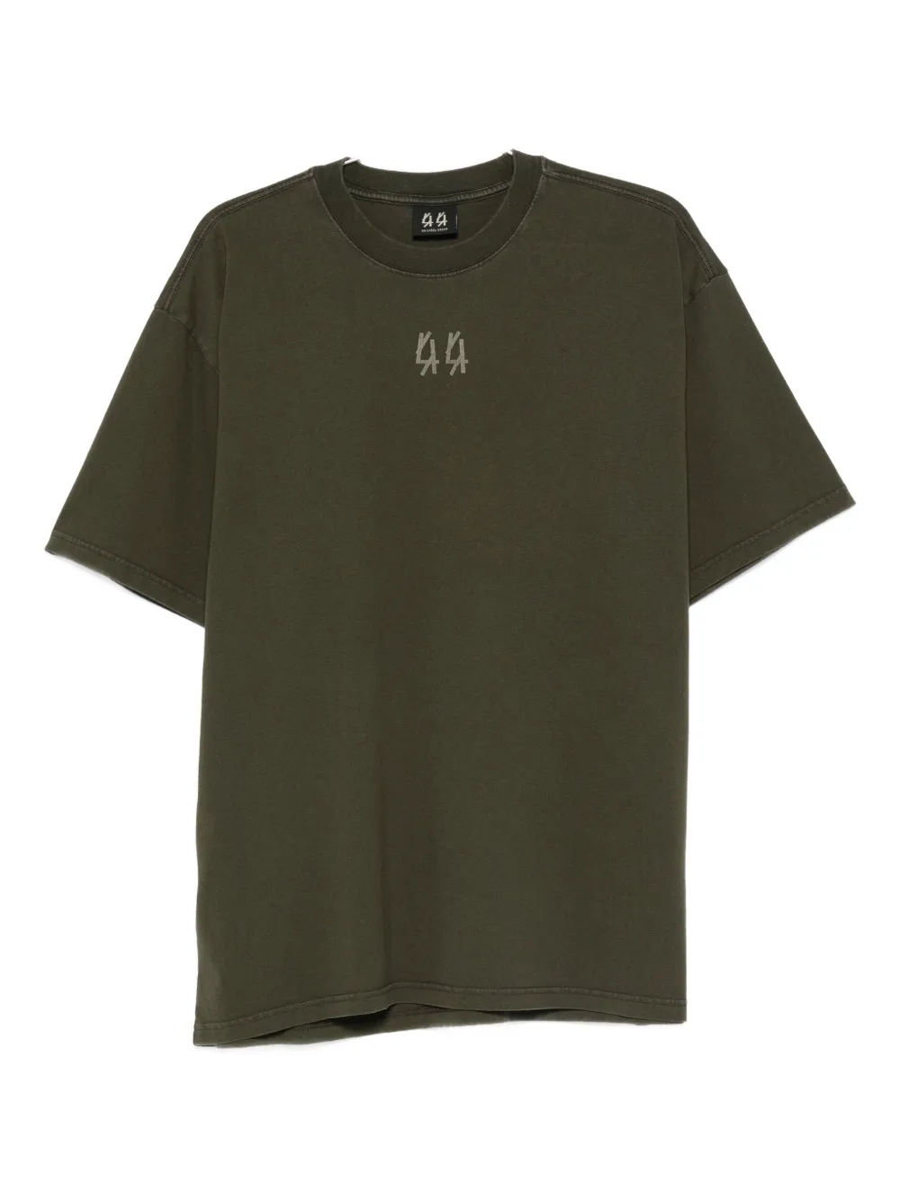 Хлопковая футболка с вышитым логотипом 44 LABEL GROUP, зеленый
Хлопковая футболка с вышитым логотипом 44 LABEL GROUP, зеленый