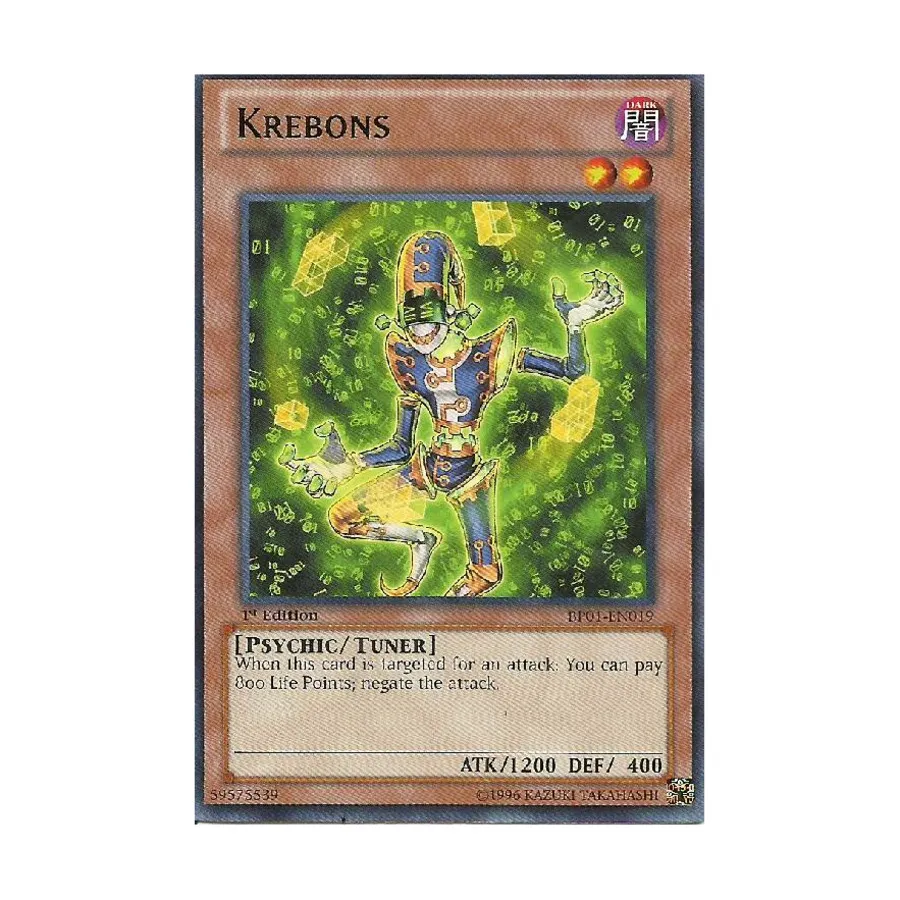 CCG Кребоны (черный редкий), Yu-Gi-Oh - Battle Pack 1 - Epic Dawn - Singles
CCG Кребоны (черный редкий), Yu-Gi-Oh - Battle Pack 1 - Epic Dawn - Singles