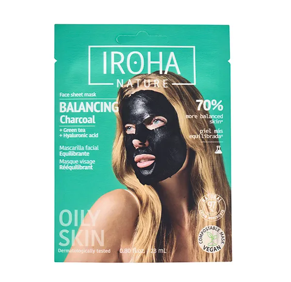 Детоксицирующая маска для лица Black Tissue Mask Detox Iroha Nature, 1 UD
Детоксицирующая маска для лица Black Tissue Mask Detox Iroha Nature, 1 UD