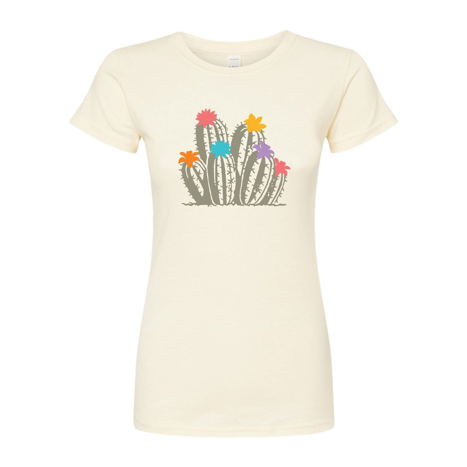 Детская футболка с рисунком кактуса и яркими цветами Licensed Character 
Детская футболка с рисунком кактуса и яркими цветами Licensed Character