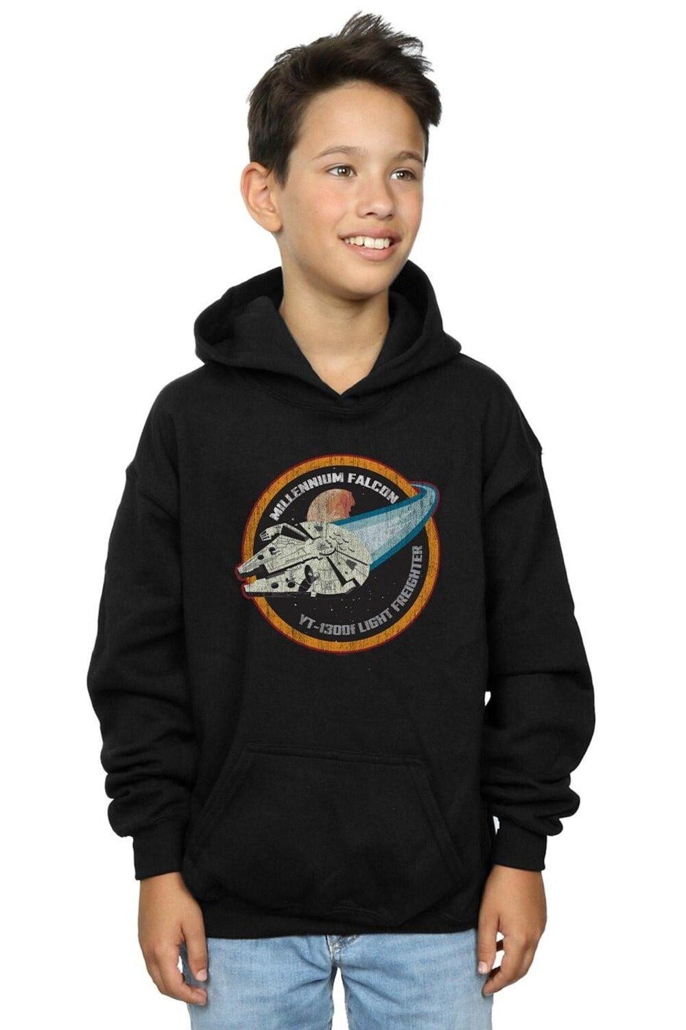 Толстовка со значком Тысячелетнего сокола Star Wars, черный
Толстовка со значком Тысячелетнего сокола Star Wars, черный