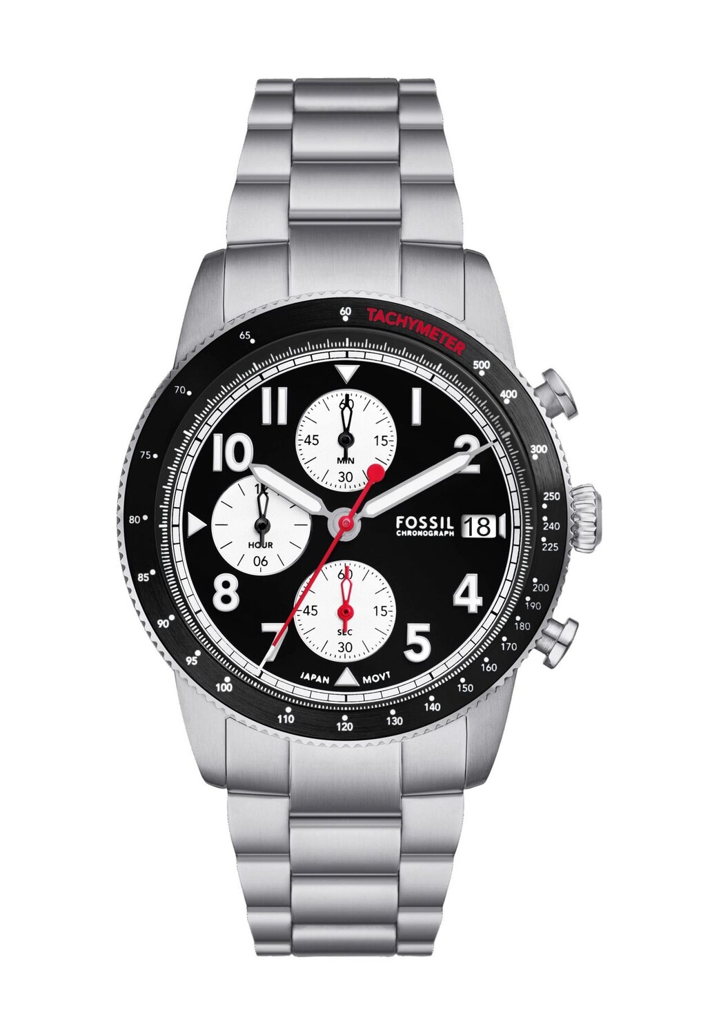 Мужской хронограф FS6045 FOSSIL, серебро
Мужской хронограф FS6045 FOSSIL, серебро