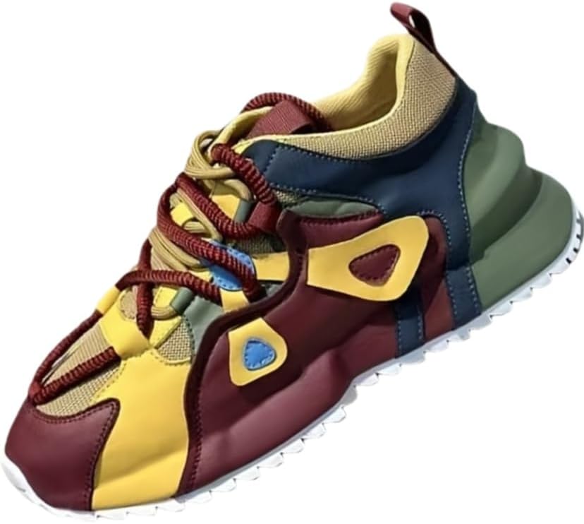 Мужские кроссовки с мультяшным дизайном- удобная, дышащая ортопедическая обувь для всех сезонов, резиновая подошва, застежка на шнуровке Clolinde, коричневый
Мужские кроссовки с мультяшным дизайном- удобная, дышащая ортопедическая обувь для всех сезонов, резиновая подошва, застежка на шнуровке Clolinde, коричневый