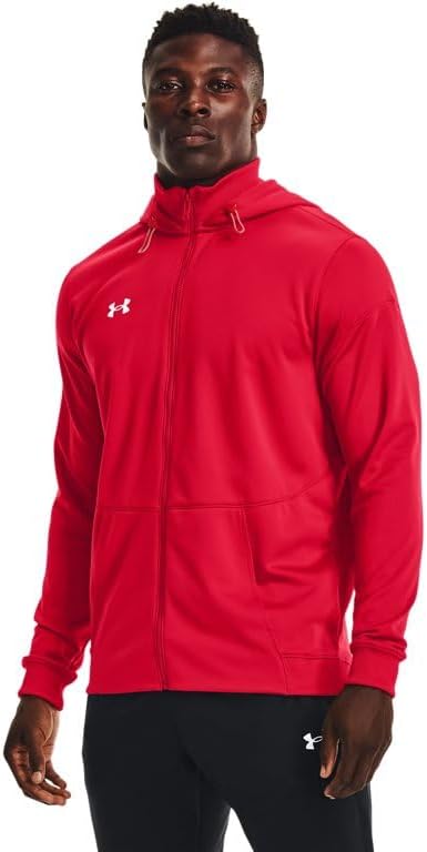 Толстовка Under Armour Fleece Storm с молнией, Red/White
Толстовка Under Armour Fleece Storm с молнией, Red/White