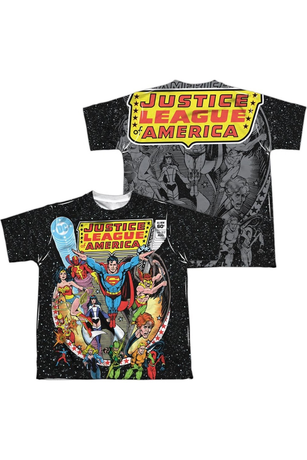 Футболка с коротким рукавом для детей с принтом "Лига справедливости Америки" (спереди и сзади) Gildan, белый
Футболка с коротким рукавом для детей с принтом "Лига справедливости Америки" (спереди и сзади) Gildan, белый