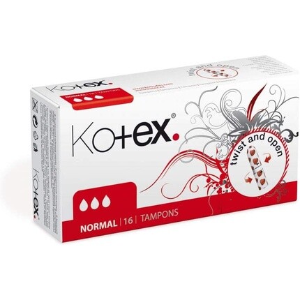 Kotex нормальный тампон
Kotex нормальный тампон
