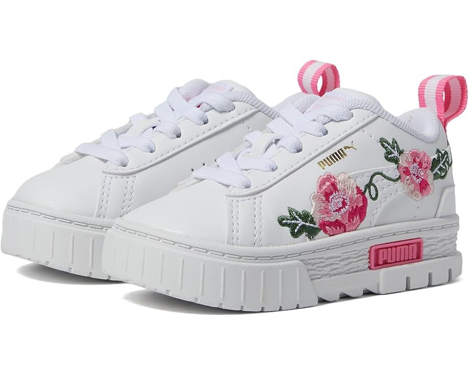 Кроссовки PUMA Kids Mayze, цвет Puma White/Fast Pink/Vine 
Кроссовки PUMA Kids Mayze, цвет Puma White/Fast Pink/Vine