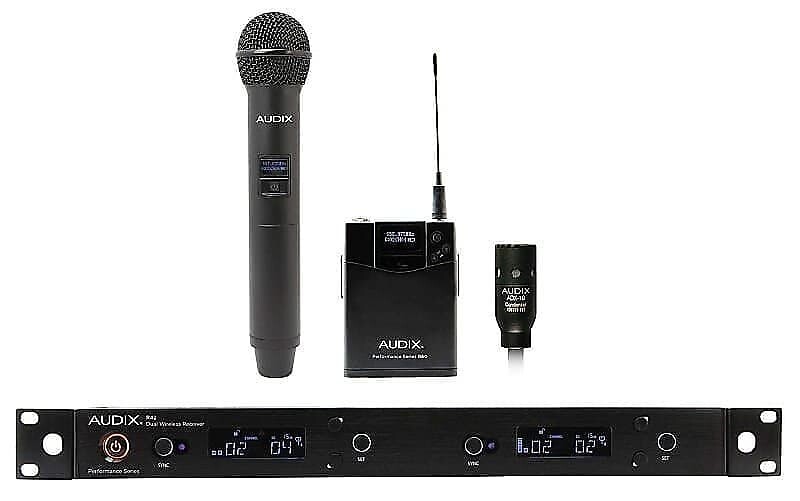 Беспроводная микрофонная система Audix AP42-OM2 Dual OM2 Handheld Mic Wireless System
Беспроводная микрофонная система Audix AP42-OM2 Dual OM2 Handheld Mic Wireless System