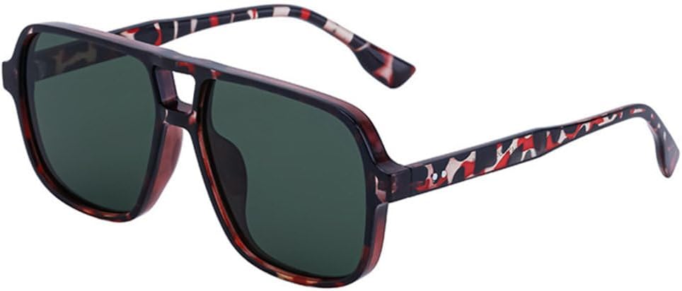 Ретро солнцезащитные очки с двойной перемычкой для женщин, градиентные солнцезащитные очки UV400, модные солнцезащитные очки для мужчин с заклепками generic, Red Dark Green
Ретро солнцезащитные очки с двойной перемычкой для женщин, градиентные солнцезащитные очки UV400, модные солнцезащитные очки для мужчин с заклепками generic, Red Dark Green