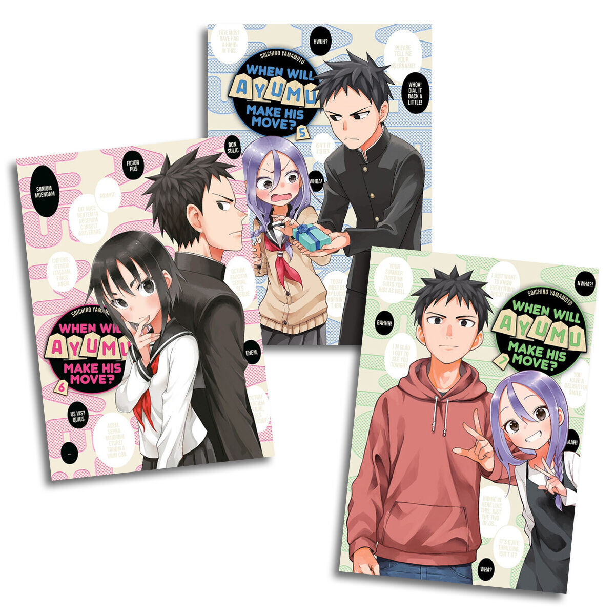 Манга When Will Ayumu Make His Move Manga (5-7) Bundle
Манга When Will Ayumu Make His Move Manga (5-7) Bundle