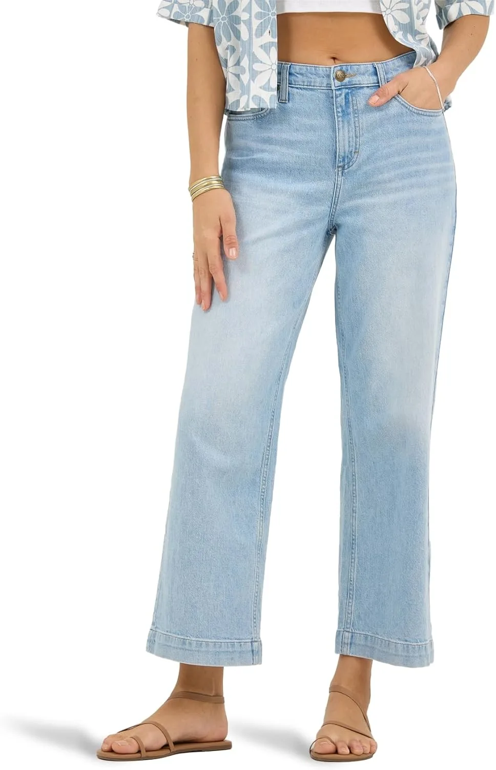 Lee Women's Legendary 26" Wide Leg Crop Jean
Lee Women's Legendary 26" Wide Leg Crop Jean