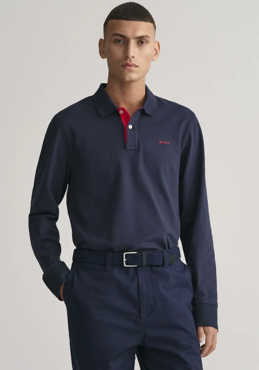 Рубашка-поло Gant "REG CONTRAST PIQUE LS POLO" со вставками контрастного цвета, синий
Рубашка-поло Gant "REG CONTRAST PIQUE LS POLO" со вставками контрастного цвета, синий