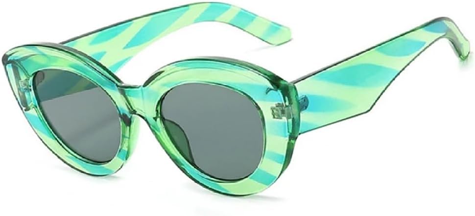 16 цветов Ins Популярные модные солнцезащитные очки большого размера для женщин, ретро-очки, защита от УФ-излучения UV400, модные овальные солнцезащитные очки для мужчин UOVSAW, Green Striped
16 цветов Ins Популярные модные солнцезащитные очки большого размера для женщин, ретро-очки, защита от УФ-излучения UV400, модные овальные солнцезащитные очки для мужчин UOVSAW, Green Striped