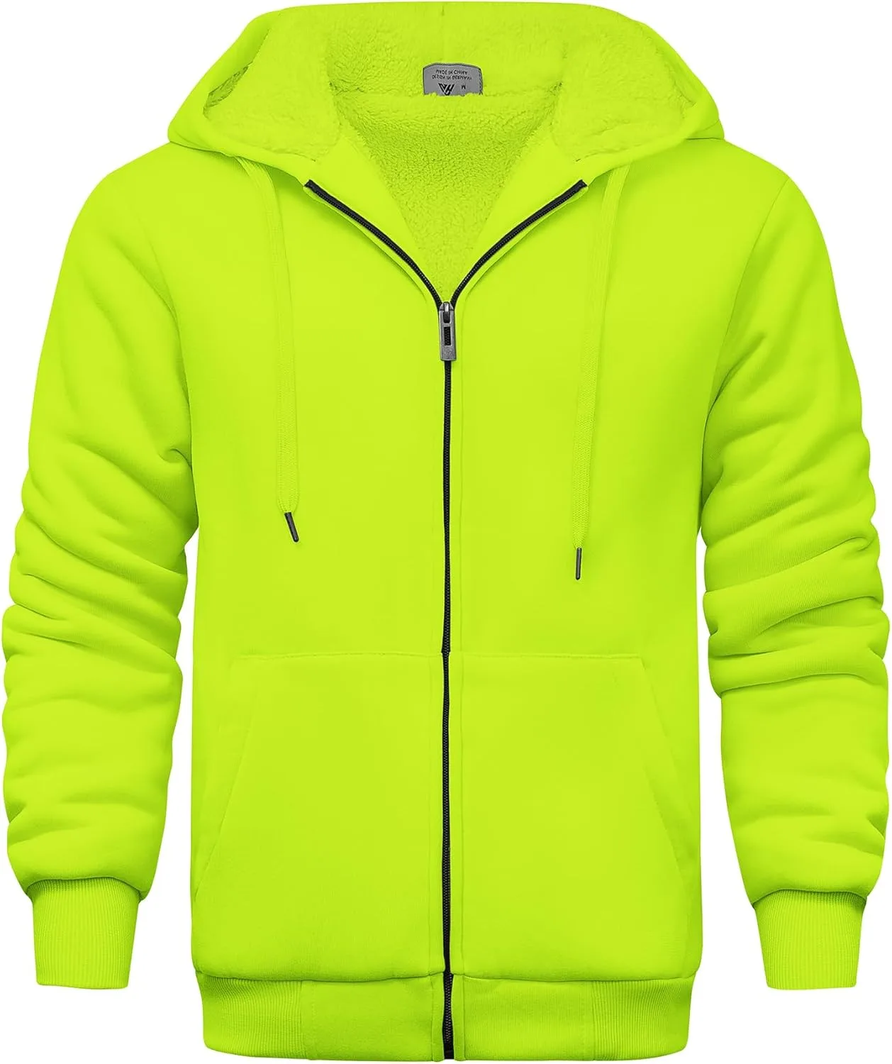 V VALANCH Мужская толстовка с капюшоном на молнии, утепленная Sherpa
V VALANCH Мужская толстовка с капюшоном на молнии, утепленная Sherpa