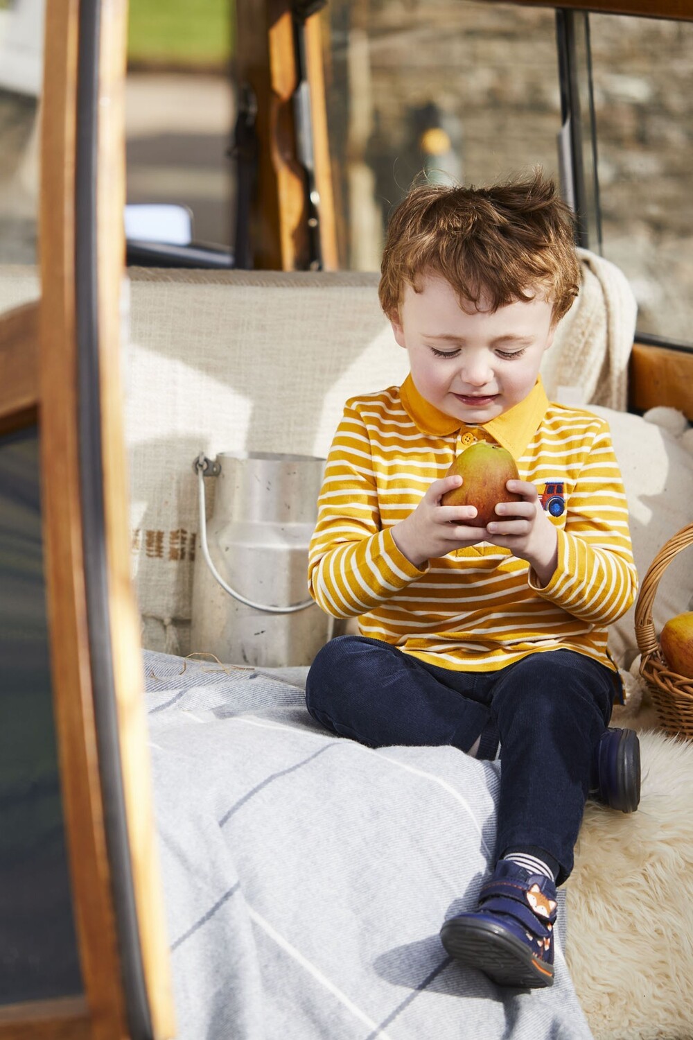 Вельветовые брюки приталенного кроя JoJo Maman Bébé, синий
Вельветовые брюки приталенного кроя JoJo Maman Bébé, синий