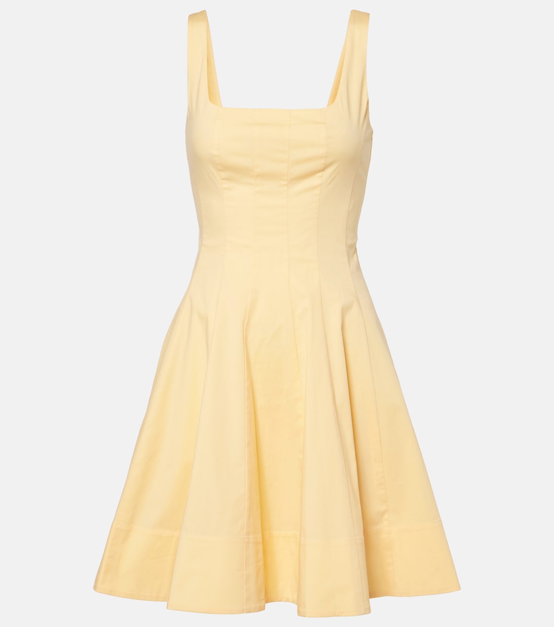 Роми собранное хлопковое мини-платье Staud, Pale Honey
Роми собранное хлопковое мини-платье Staud, Pale Honey